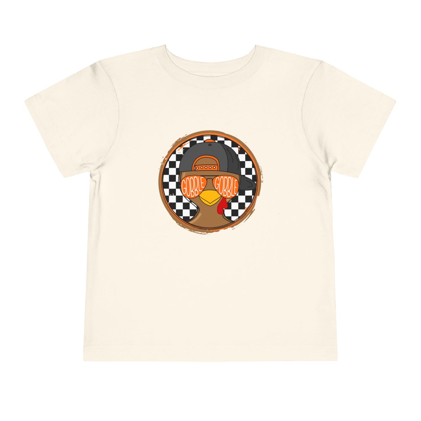 Coolest Boy Turkey Thanksgiving Toddler T-shirt