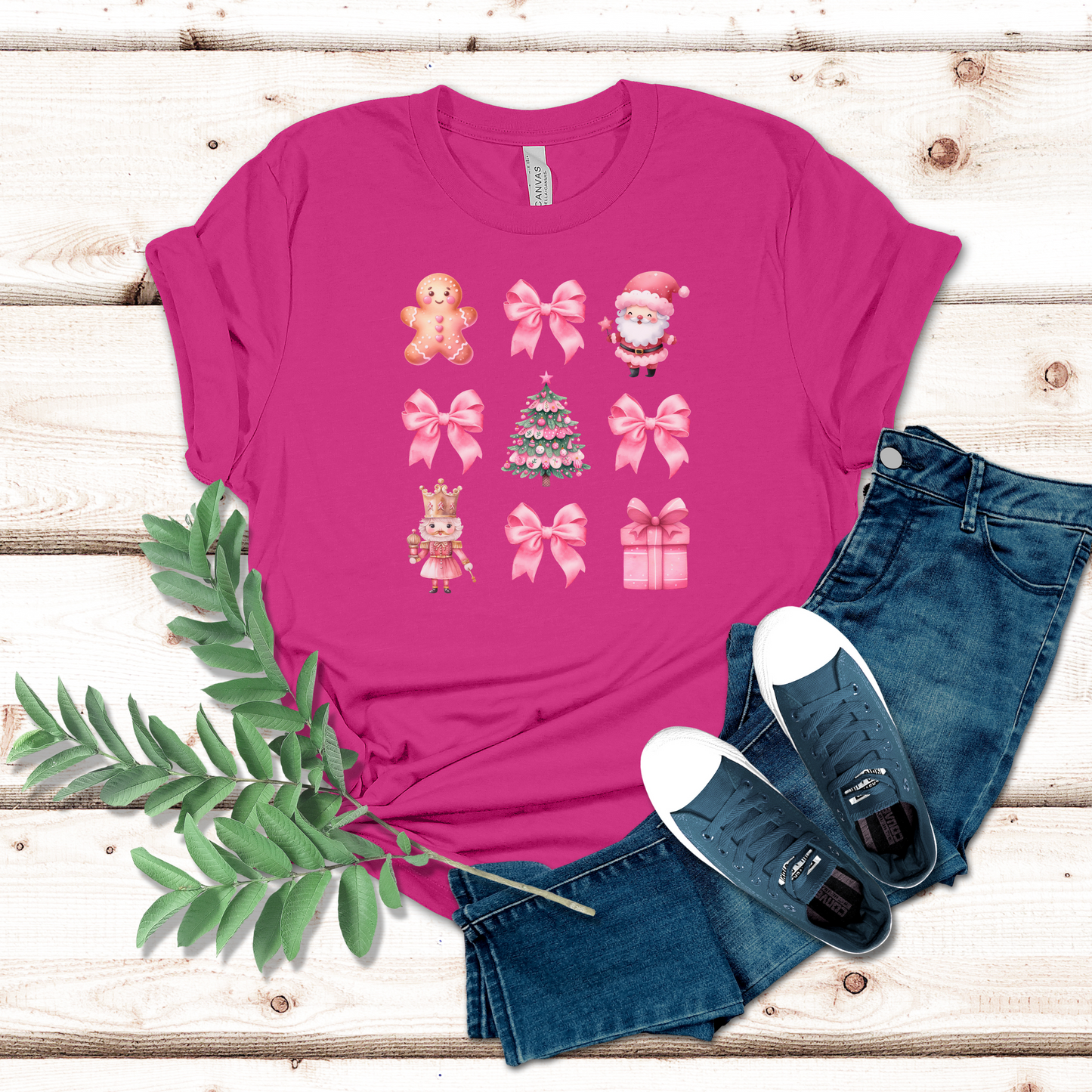 Christmas Doodles Youth Short Sleeve Tee