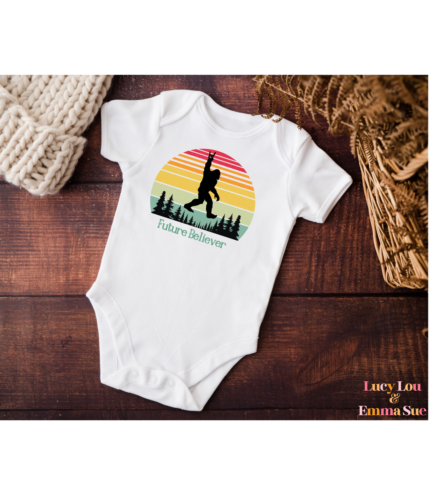 Adorable Sasquatch Bigfoot Onesie® for Tiny Future Believers