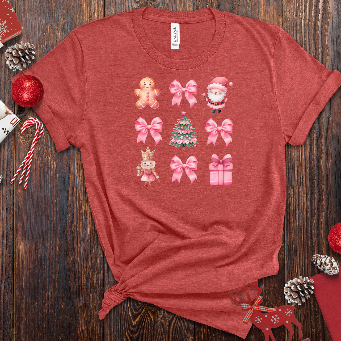 Christmas Doodles Youth Short Sleeve Tee