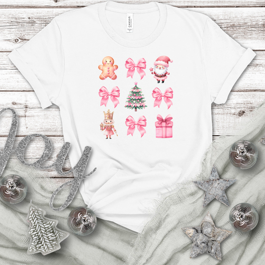 Christmas Doodles Youth Short Sleeve Tee