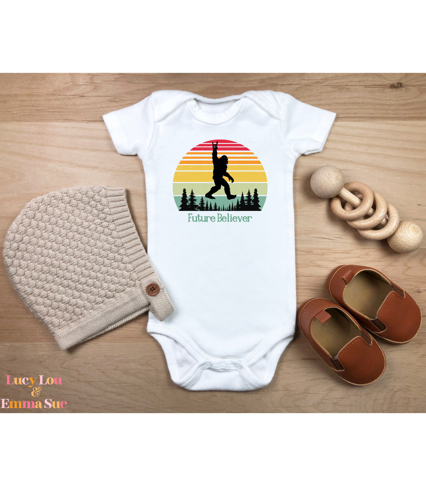 Adorable Sasquatch Bigfoot Onesie® for Tiny Future Believers