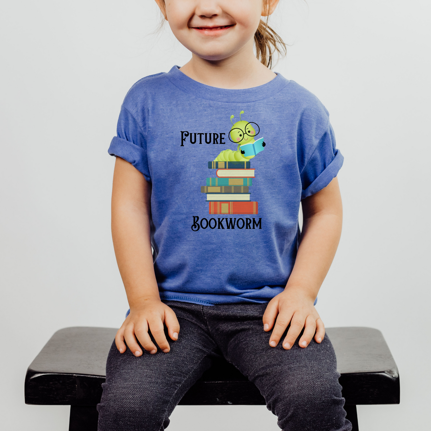 Cute Future Bookworm Toddler T-Shirt