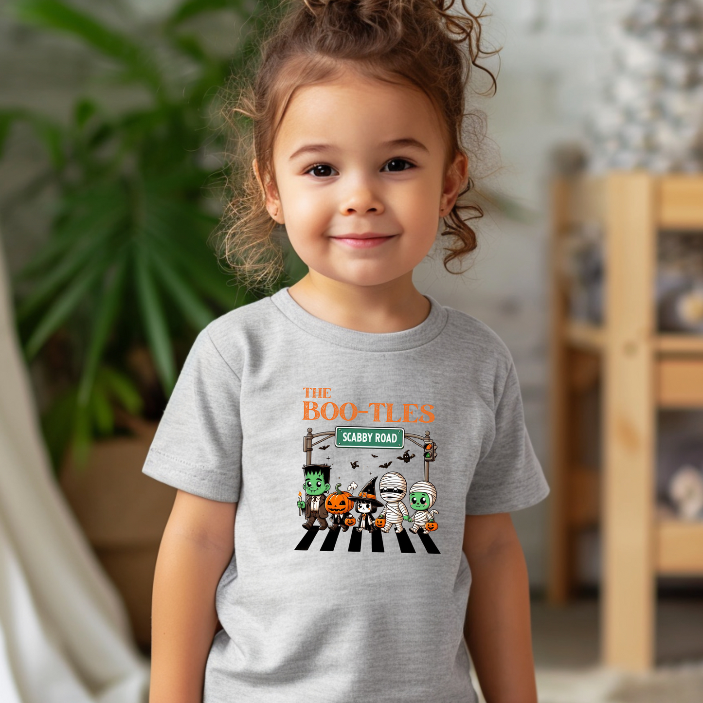 The Bootles Scabby Road Halloween Toddler Short Sleeve T-Shirt