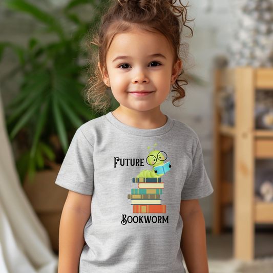 Cute Future Bookworm Toddler T-Shirt