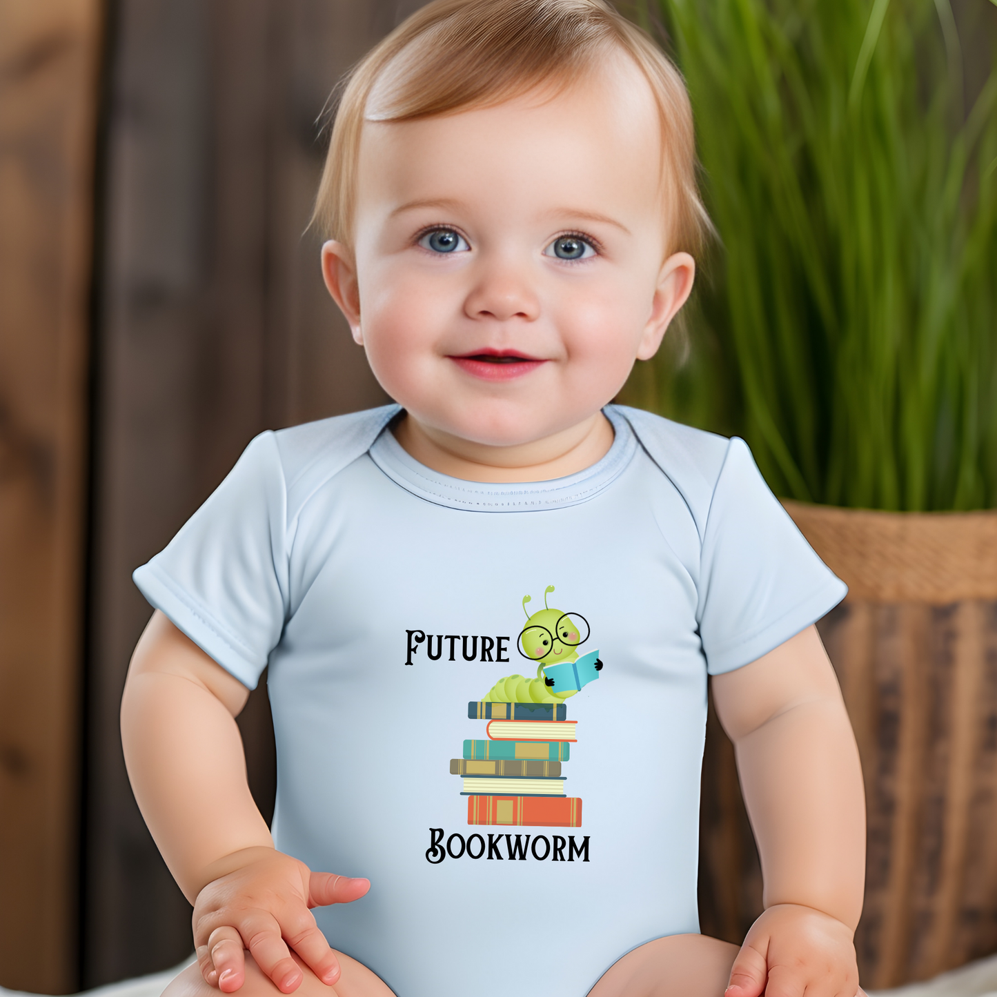 Future Bookworm Baby Onesie®