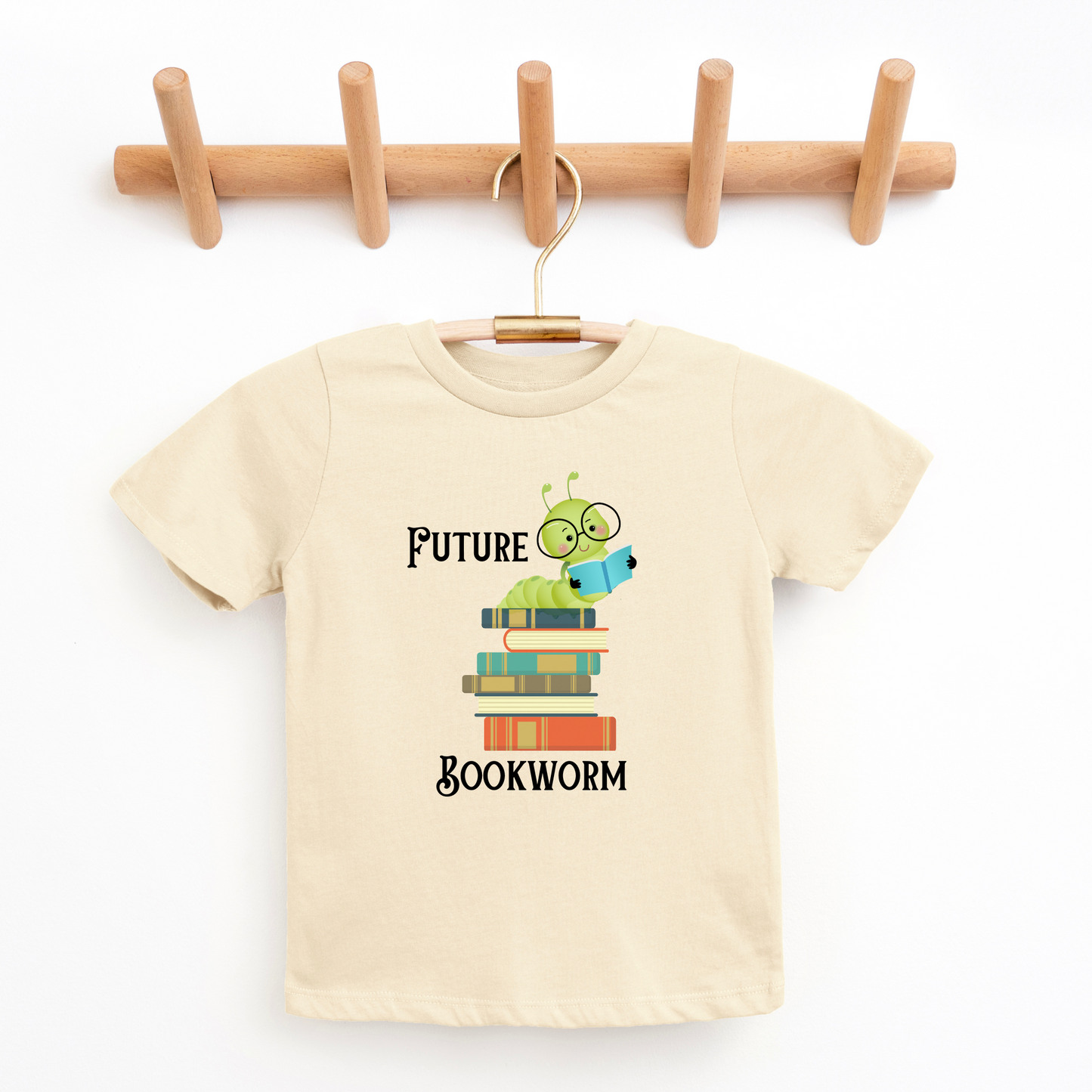 Cute Future Bookworm Toddler T-Shirt