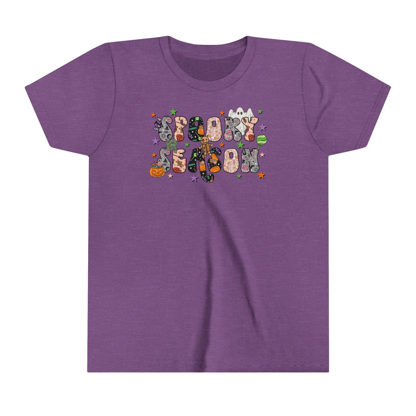 Spooky Season Halloween Youth Short Sleeve Tee