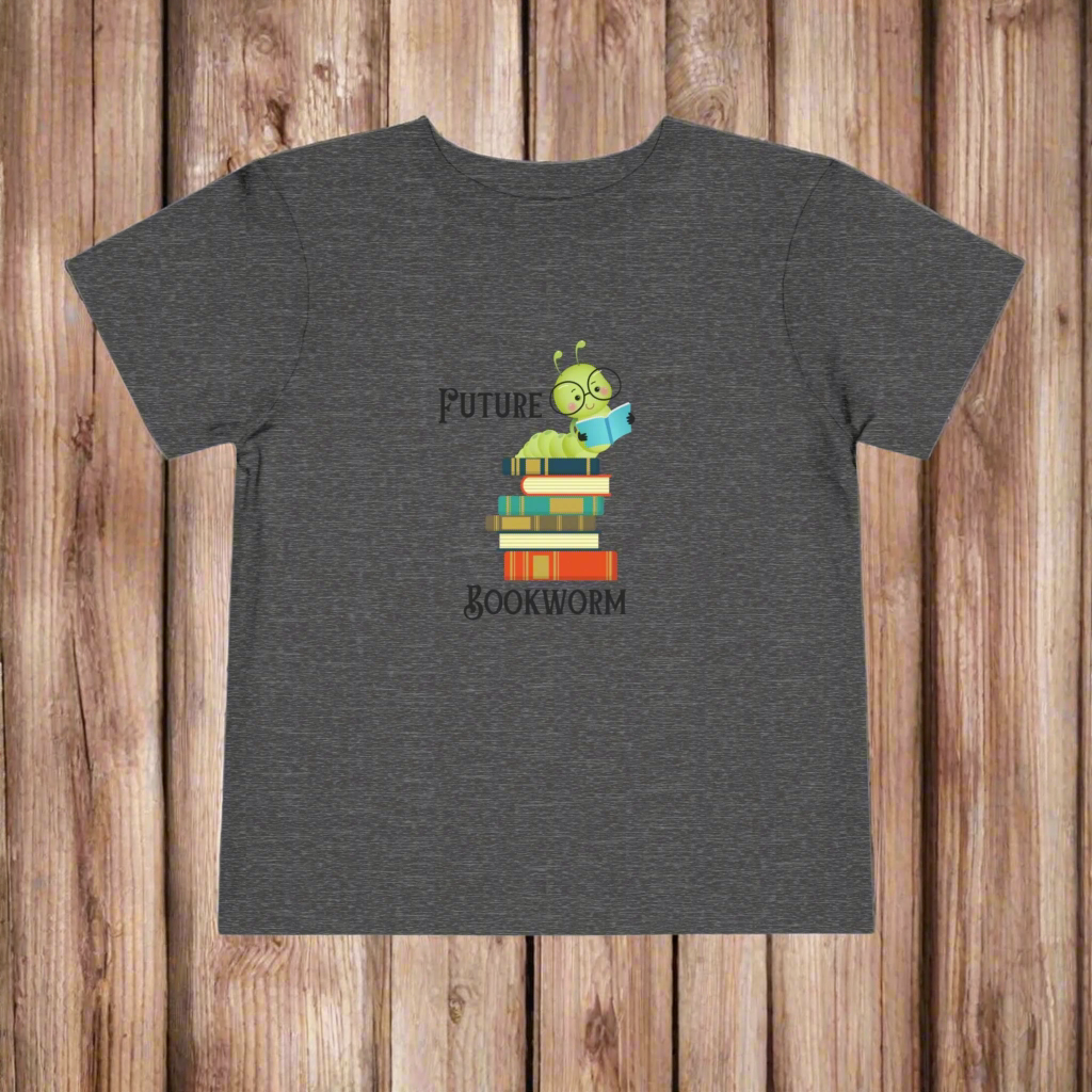 Cute Future Bookworm Toddler T-Shirt