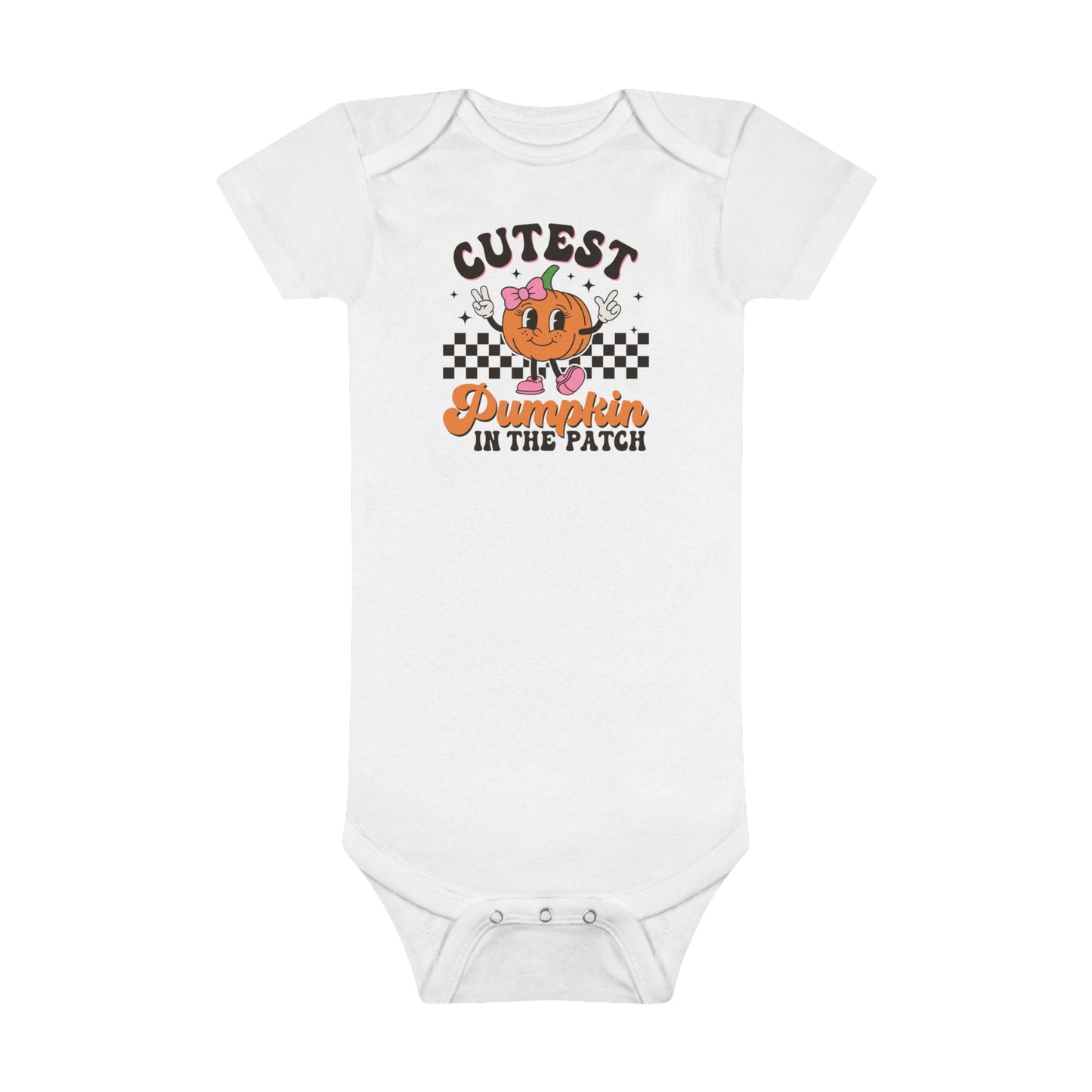 Cutest Pumpkin in the Patch Baby Short Sleeve Onesie®