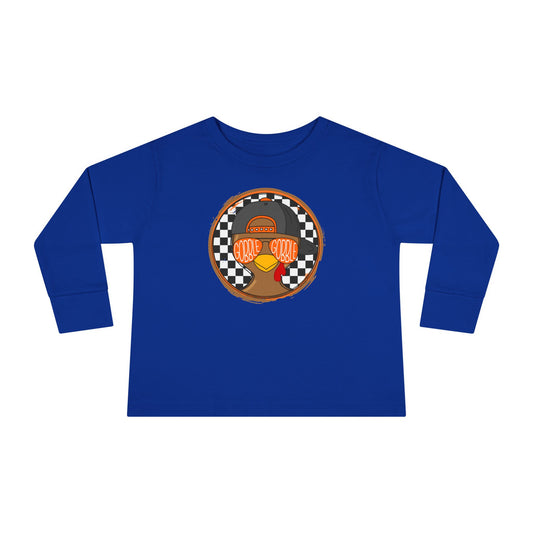 Cool Turkey Thanksgiving Toddler Long Sleeve T-shirt