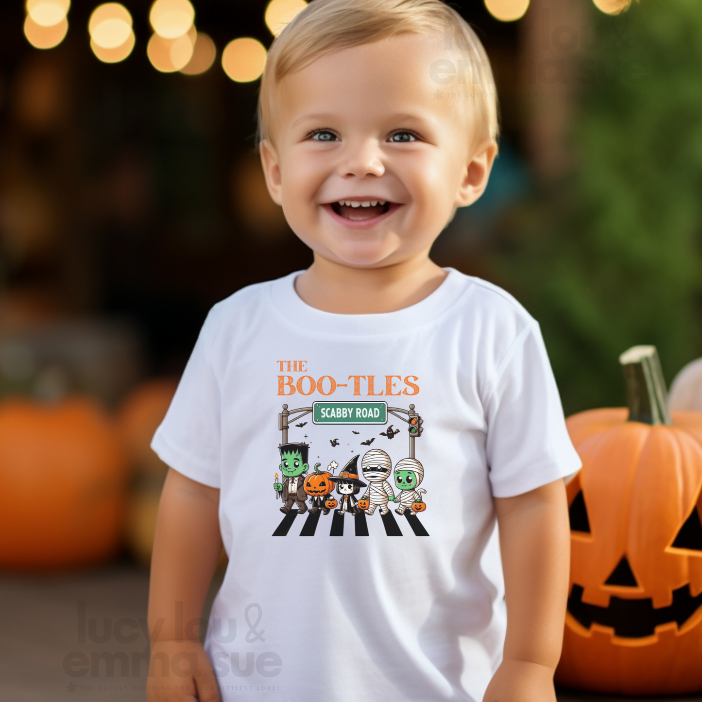 The Bootles Scabby Road Halloween Toddler Short Sleeve T-Shirt