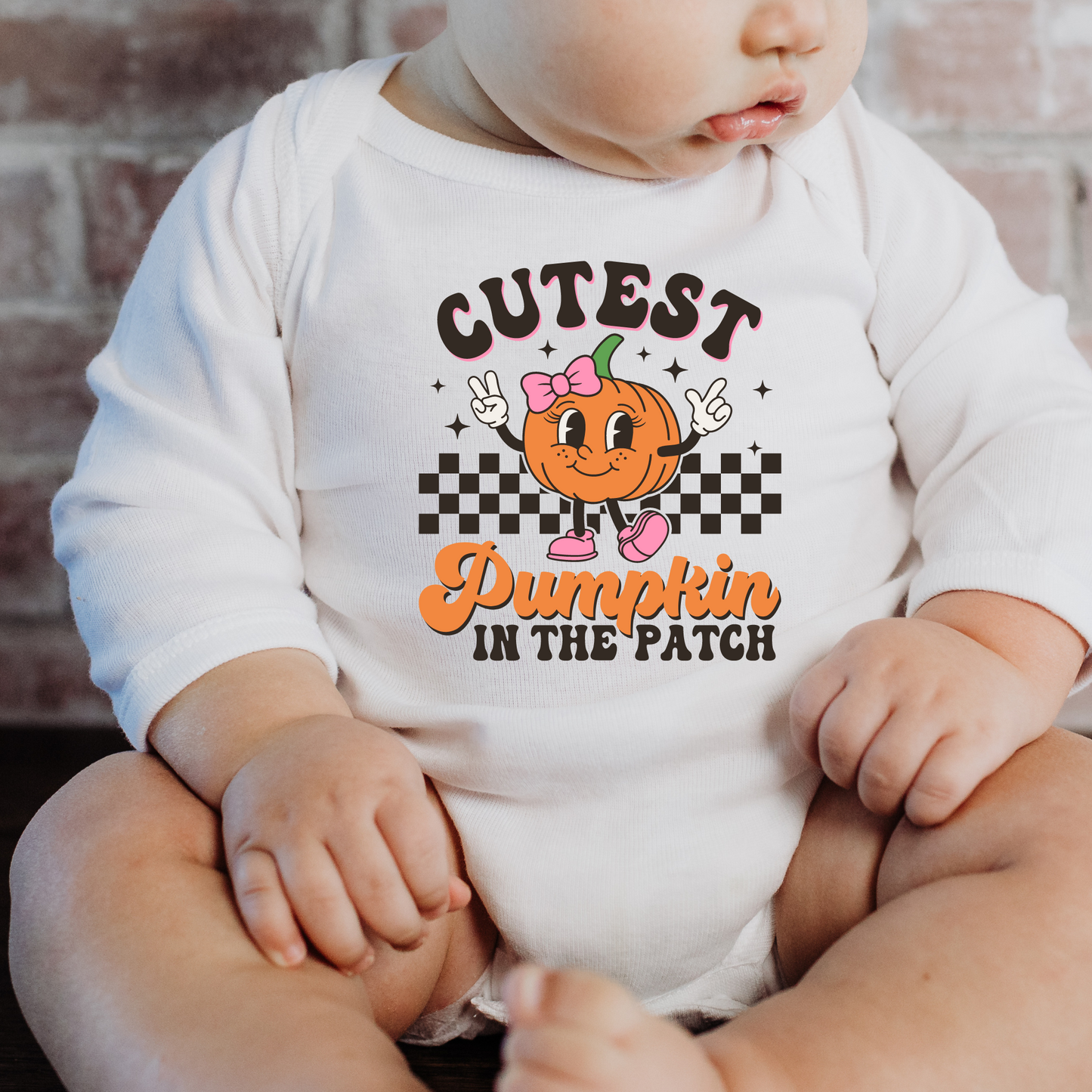 Cutest Pumpkin in the Patch Long Sleeve Bodysuit