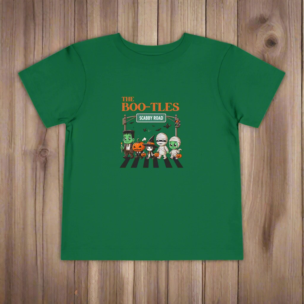 The Bootles Scabby Road Halloween Toddler Short Sleeve T-Shirt